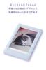 Elecom Instax Photo Frame Accessory, Magnetic Storage, MagSafe Compatible, Easy Attach/Remove, Plump Shape, Drop-Resistant Flap Cover, Blue, IC-PCMGBU