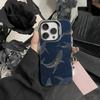 Whale Fall Phone Case For iPhone17, 16,15,14,13,12 Pro Max Black Candy Matte Shockproof Cover