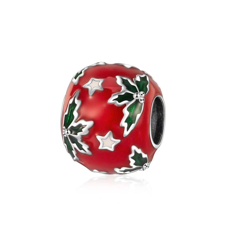 New In Christmas Pendants Charm Beads Fits Bracelet Bangle Necklace Keychain Women Luxury Diy Jewelry Party Festival Gifts