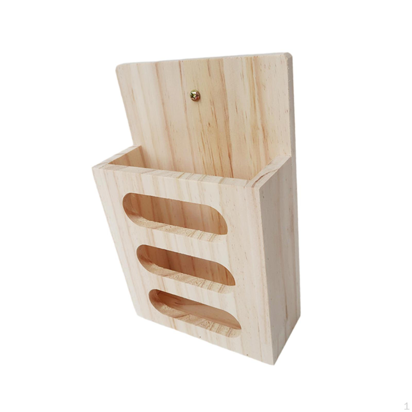 

Стойка для сена Деревянный держатель для кормления мелких животных для белки хомяка Style A