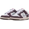 Nike Dunk Low SE Big Kids' Shoes White Burgundy Ash Glacier Blue Casual Sneakers IB5691-100