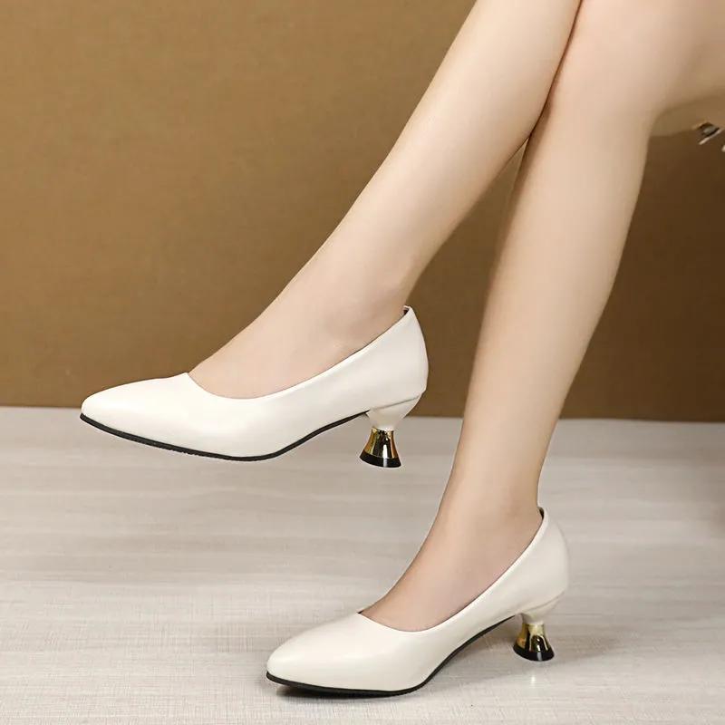 zapatos de mujer sapatos femininas женские классические легкие офисные туфли на квадратном каблуке женские повседневные удобные летние туфли-лодочки ba190 35 2769₽