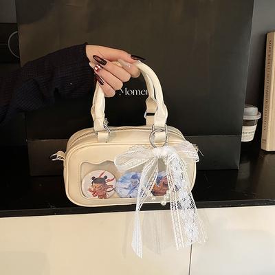 Summer Popular Small Bag Women's New Fashion Versatile Messenger Bag Portable Bowling Bag
