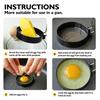 Fried Egg Mold Egg Circle Ring Mold Non-stick Round Omelet Model Cooking Breakfast Pan Egg Cooker Accessories Kitchen Tools