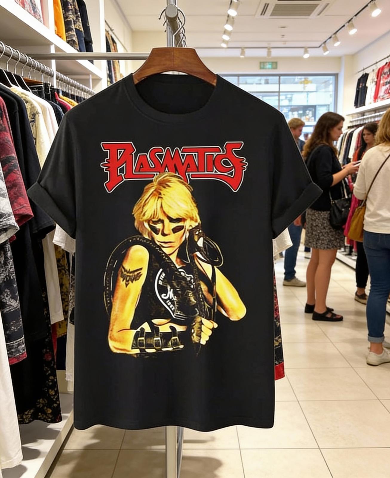 Plasmatics punk rock Tshirt black Short sleeve All Sizes S5Xl Unisex T-Shirt XXXL