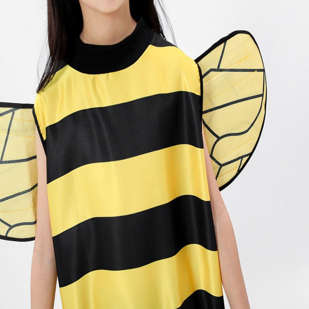 Cloth Halloween Bee Costumes Leg Sleeves Halloween Cosplay Ladybug Set  Halloween Photo Pros