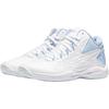 New Asics Gel Improve 2 Anti Slip Wear Resistant Low Top Children's Basketball Shoes White Blue Kids' 1064A013-103