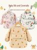 Children's Long-Sleeve Waterproof Bib & Apron for Eating and Play