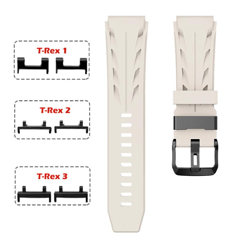 Watch Band for Amazfit T-Rex 3 2 1 Sport Strap Classic Buckle Silicone Wristband for T-Rex 3 2 1 Men Women Accessories Strap