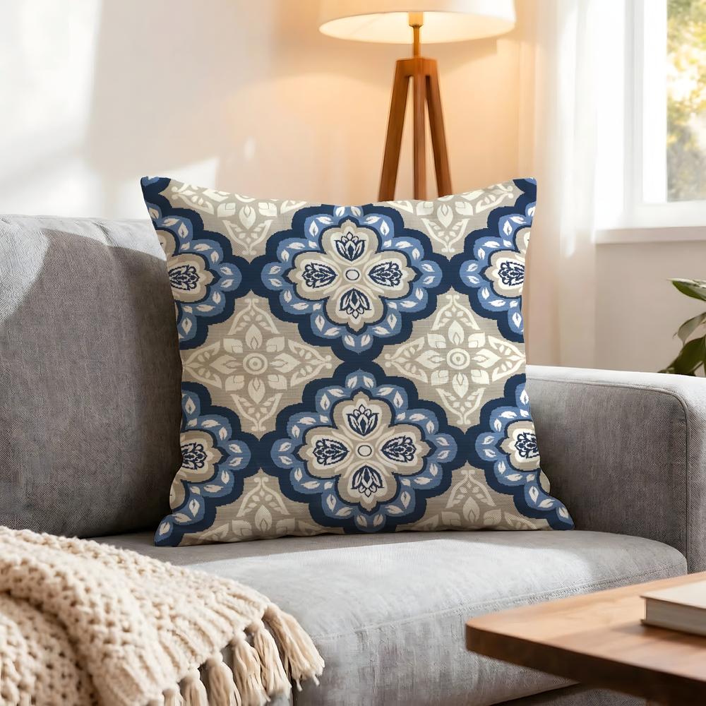 Pattern Ikat Pattern Cushion Cover 1Pcs Decorative Covers Soft Cushion Case For Sofa Couch Decor 40X40 45X45 Pillowcases