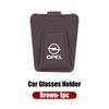 Car Sunglasses Clip Glasses Holder Card Ticket Interior Accessories For Opel Corsa D Astra Insignia Vectra Zafira Meriva Mokka  DP2