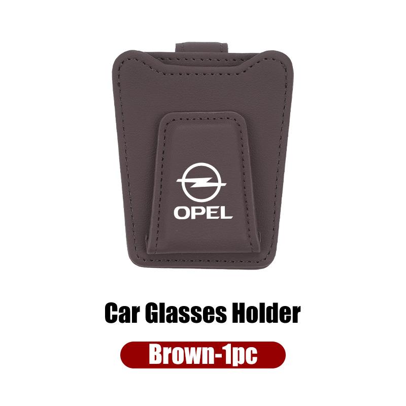 Car Sunglasses Clip Glasses Holder Card Ticket Interior Accessories For Opel Corsa D Astra Insignia Vectra Zafira Meriva Mokka DP2