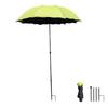 Outdoor Umbrella 125x95 Cm UV Sun Shade Umbrella with SPF 50+ Sun Block - Folding Travel Design for Patio Balcony Beach Picnic Backyard Park Act