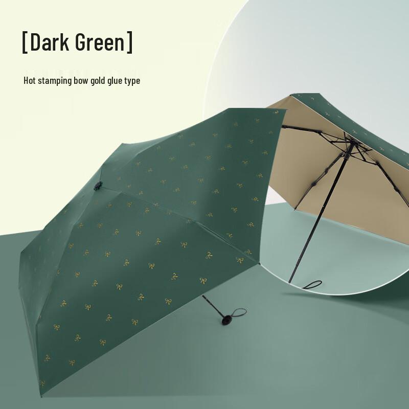 KarLot Ultra-Light Carbon Fiber 5-Fold UV Protection Umbrella 92*53cm