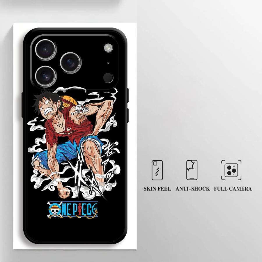 Anime OneS P-ieceS Case for iPhone 17 Pro Max SE 15 Plus 7 8 Air 13 Mini XS XR 12 11 14 16 Funda Phone Cover