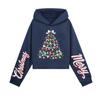 Kids Casual Fashion American Flag Printed Long Sleeve Hooded Sweatshirt