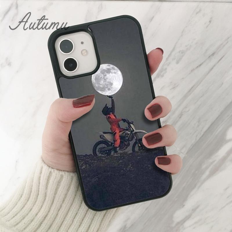 Moto Cross Motorcycle Sports Phone Case for iPhone 11 12 13 14 Pro Max mini X XR XS SE 2020 6 7 8 Plus Galaxy S21 S22 shell
