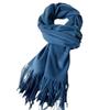 Autumn And Winter New Solid Color Scarf Imitation Cashmere Scarf, Women'S High Grade Warm Shawl Scarf
