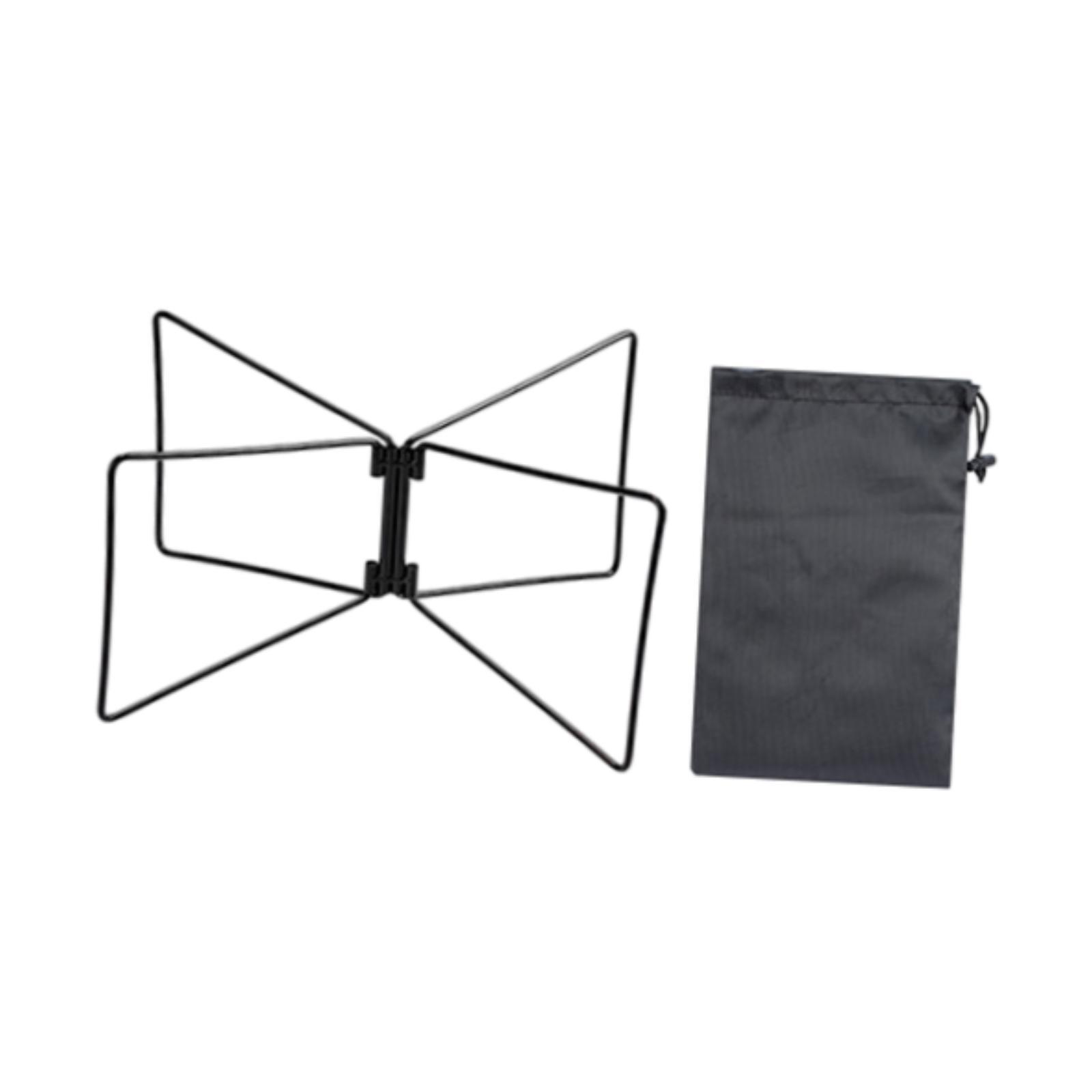 

Folding Cooler Stand Lightweight for Outdoor Activities Ice Box Holder чорний