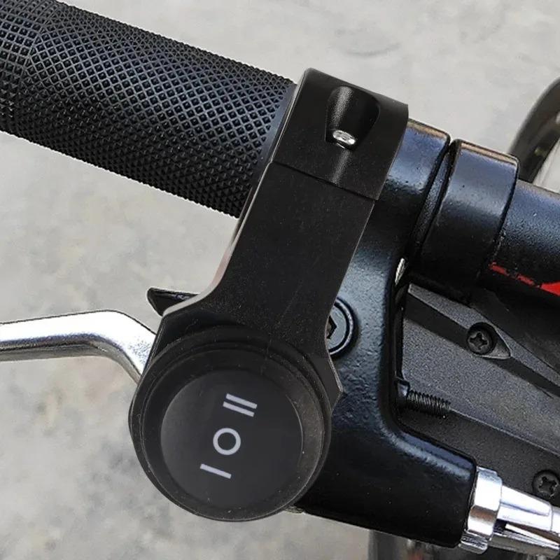 Universal Motorcycle 3 Way Switch ON OFF Mini Driving Light Switch with Clip Waterproof DC12V/10A Motorcycle Tools