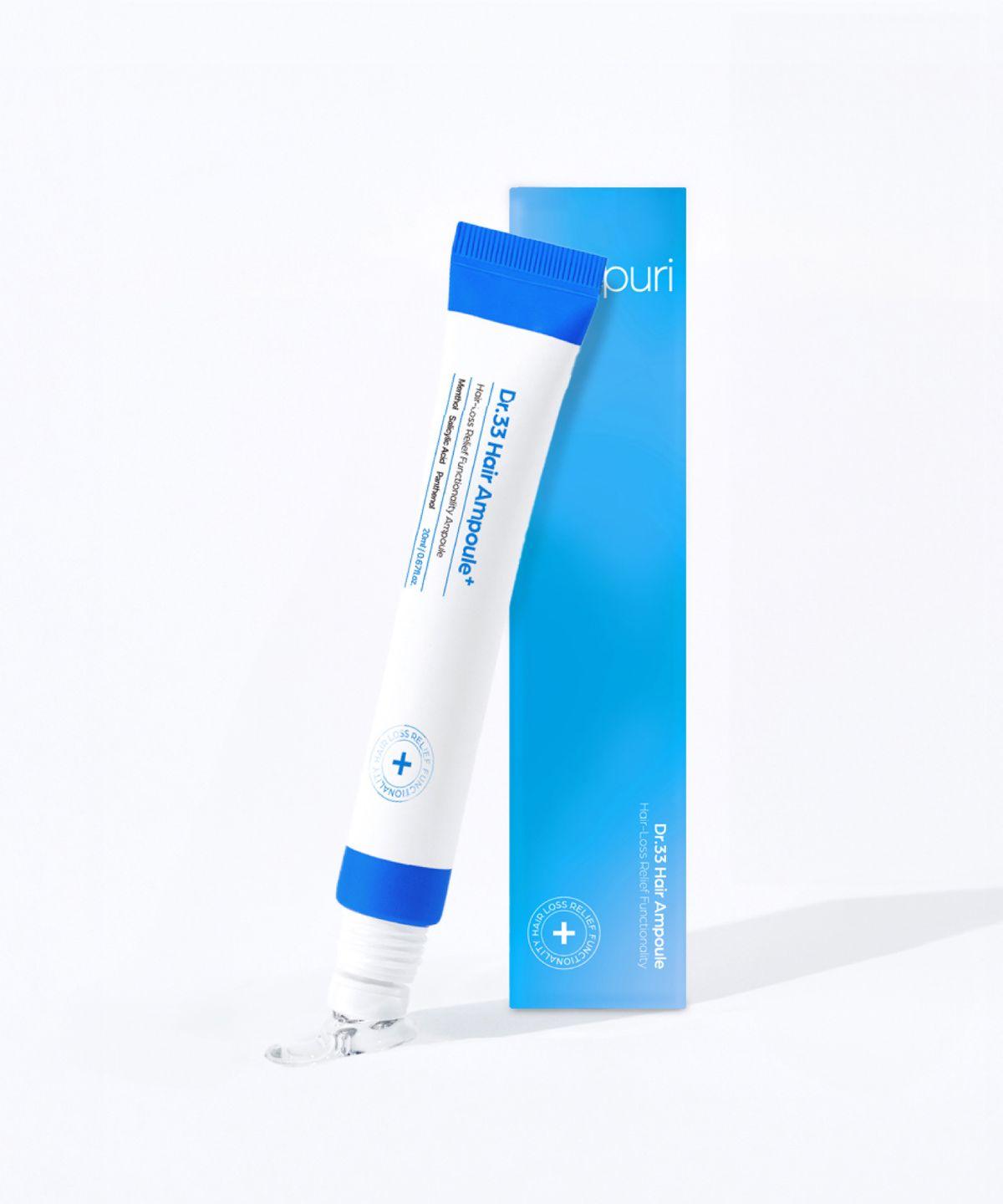 [Hair Loss Relief] Dr.33 Functional Hair Ampoule Tonic 1 Piece 20ml