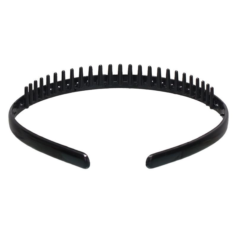 Hebillas de Cabeza Dentada Ancha Peinetas Accesorios para el Cabello Piezas de Plástico y se Pueden Envolver con Diademas de Tela