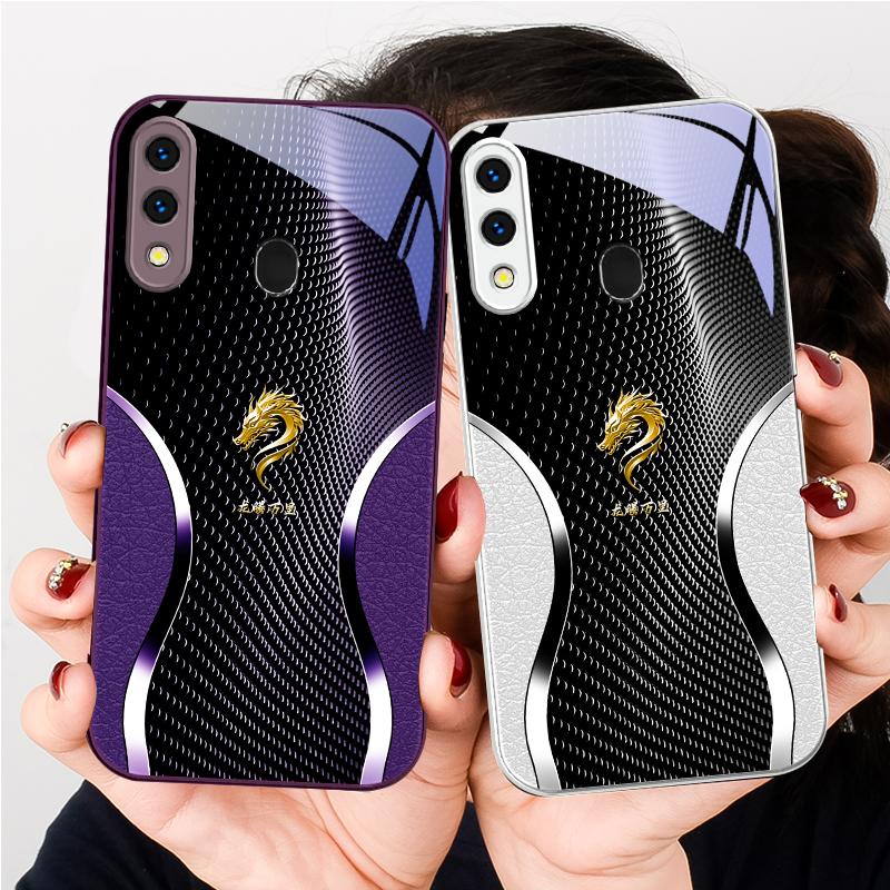 The majestic dragon head For Samsung A20 30 22 23 24 25 26 31 32 33 34 35 42 50 51 52 53 54 55 56 70 71 72 73 glass phone case