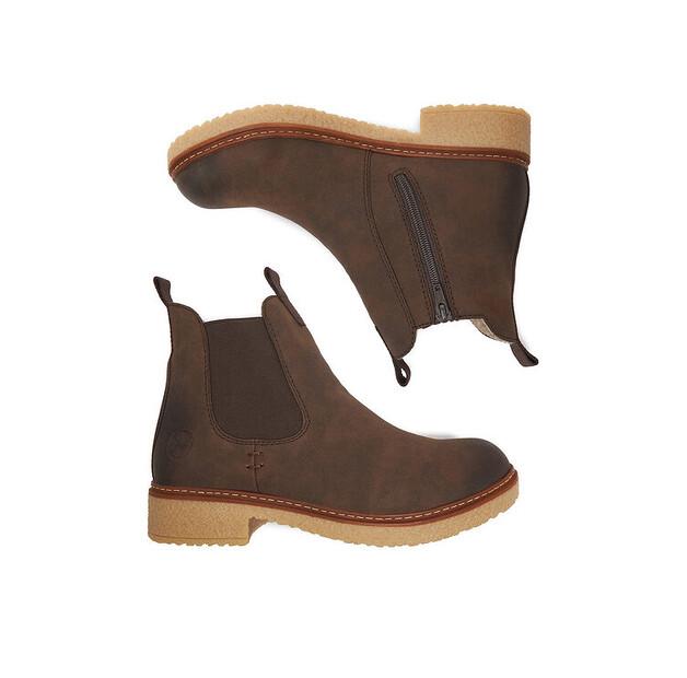 Rieker CEO-Z5050-25 Brown Ankle Boots