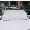 Magnetic Car Snow Shield Frost Prevention Frost Car Cover Car Front Windshield Sunshade Thickened Snow Shield Auto Coat