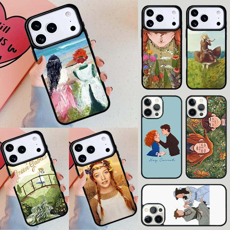 Anne with an E Phone Case For iPhone 17 Air 14 15 13 12 Max Cover For Apple 14 15 16 16e 11 Pro Max Plus Coque