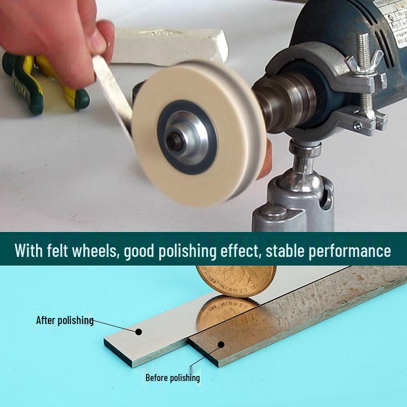 Universal Drill Bit and Knife Sharpener with Table Vise