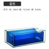 Luxury Acrylic Drawer Tissue Box Living Room Desktop Transparent Rainbow Napkin Box  Ins Style Home Creative Bathroom Storage
