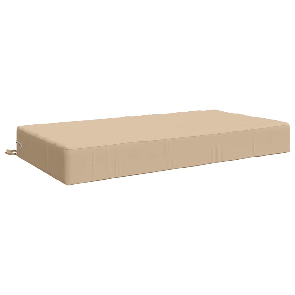 Seat Cushion SOEST 100percent Polyester Cream 120 x 60 x 15 cm