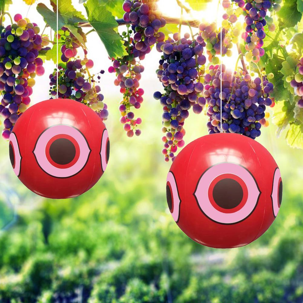1-5PCS Eye Balloons Visual Deterrent Garden Farm Protector 40CM Deterrent Eye Balls PVC Anti Bird Inflatable Repeller Scare