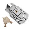 Drawer Locks Latch Hasp Lock Boxes Cabinets Buckle Lock Latch Hasp Secure Locking System Suitcase Locker Brand New