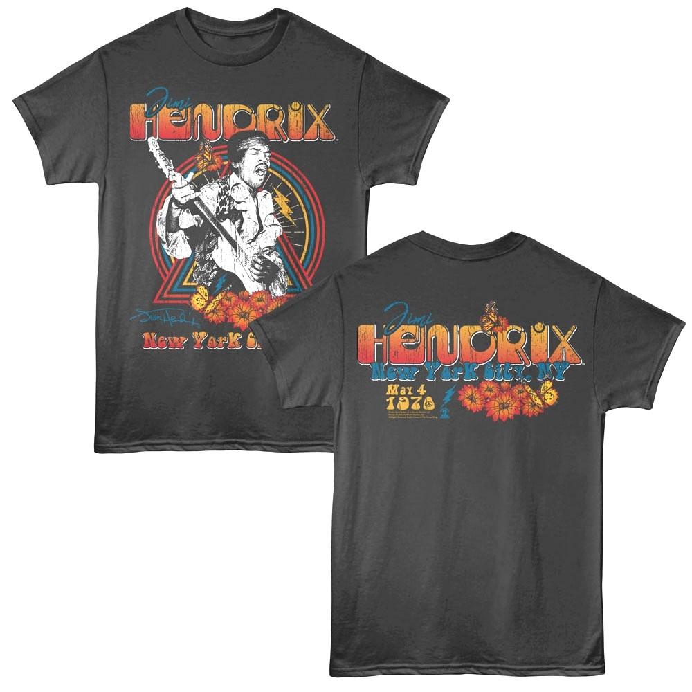 Jimi Hendrix New York 1970 Men T Shirt XXL