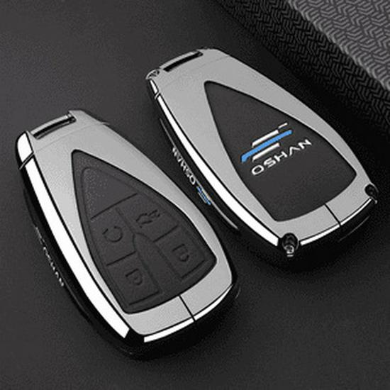 Changan Oshan 520/X5plus/X7plus/Z6 5-Button Leather Key Case - Men s Full Coverage