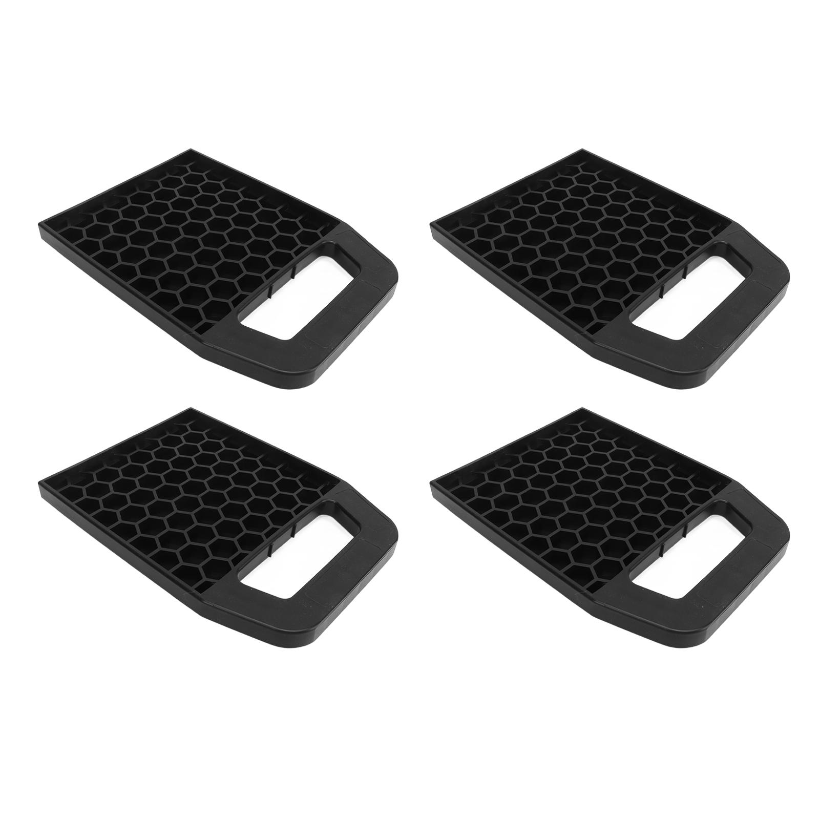 

4PCS RV Pad Prevent s Sinking Anti Slip Wther Proof Leveling Block for Trailer