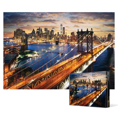 Wunderschöner Sonnenuntergang in Manhattan [Mini] - 2000-teiliges Puzzle, beliebtes koreanisches Puzzle