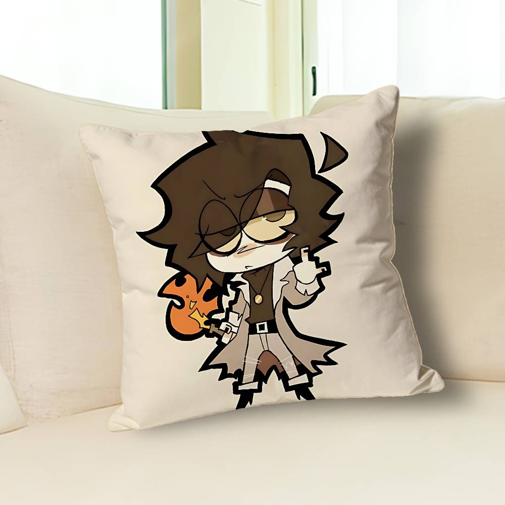 Stone R-Ramshackles-S Anime Celebrity Merchandise All-Match Printed Pillow Case Sofa Car Office Room Decoration Protector