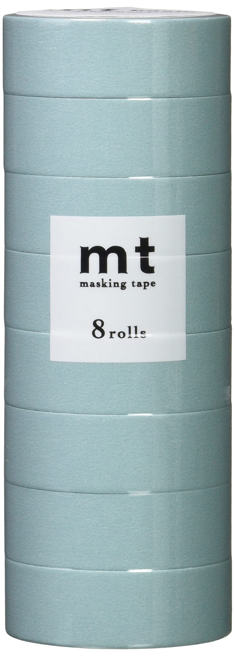 

Маскировочная лента Kamoi Kakoshi mt шириной 15 мм x Матовая дымчатая MT08P529, 8 штук, 7 м, 529, Мятный,