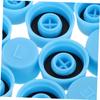 BELLIFFY 20pcs Air Conditioner Valve Core Caps Dustproof Universal Design Durable