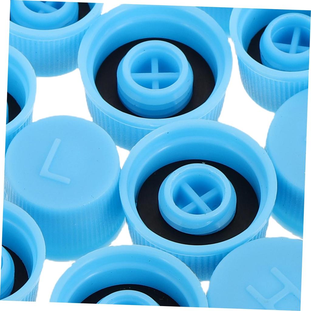 BELLIFFY 20pcs Air Conditioner Valve Core Caps Dustproof Universal Design Durable