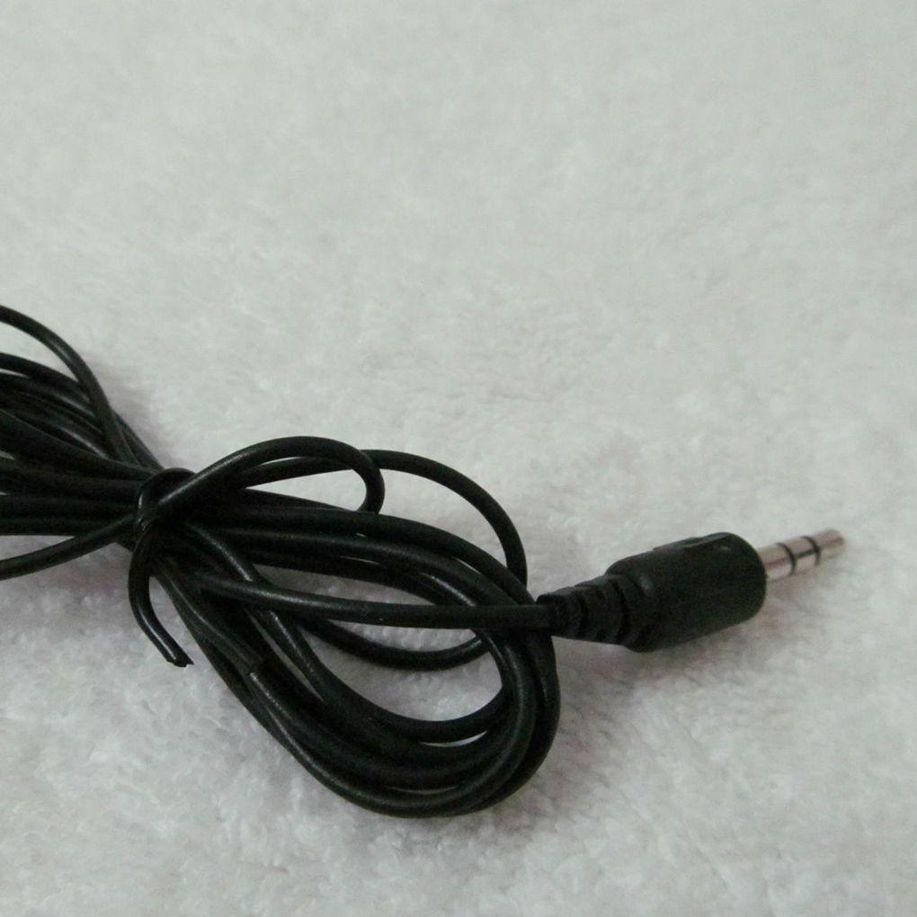 3.5mm Wired Lapel Microphone Indoor Outdoor Live Streaming Stage Performance Interview 360 Degree Pickup Sound Recording Mic