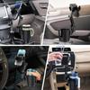 2-in-1 Car Cup Phone Mount With Adjustable Base 360-Degree Phone All Holder Travel Car Rotation Holder Smartphones Phone G4B5