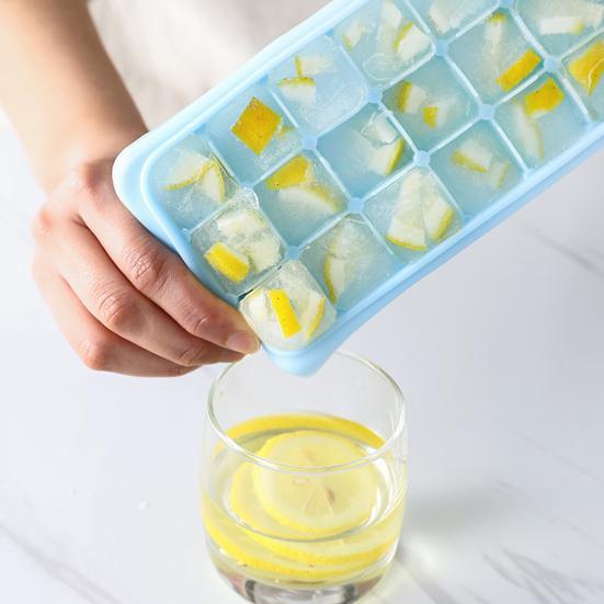 Durable Large Capacity DIY Good Sealing 24 Grids Easy Release Ice Cube Trays Bar Accessories Ice Mold