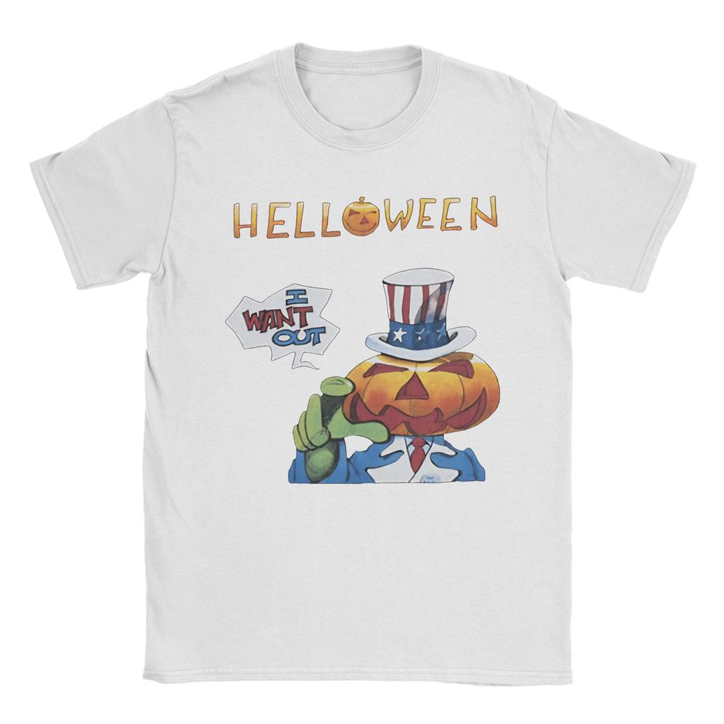 Unisex TShirts Helloween 2 Leisure 100 Cotton Tees Short Sleeve T Shirt Crewneck Tops Classic
