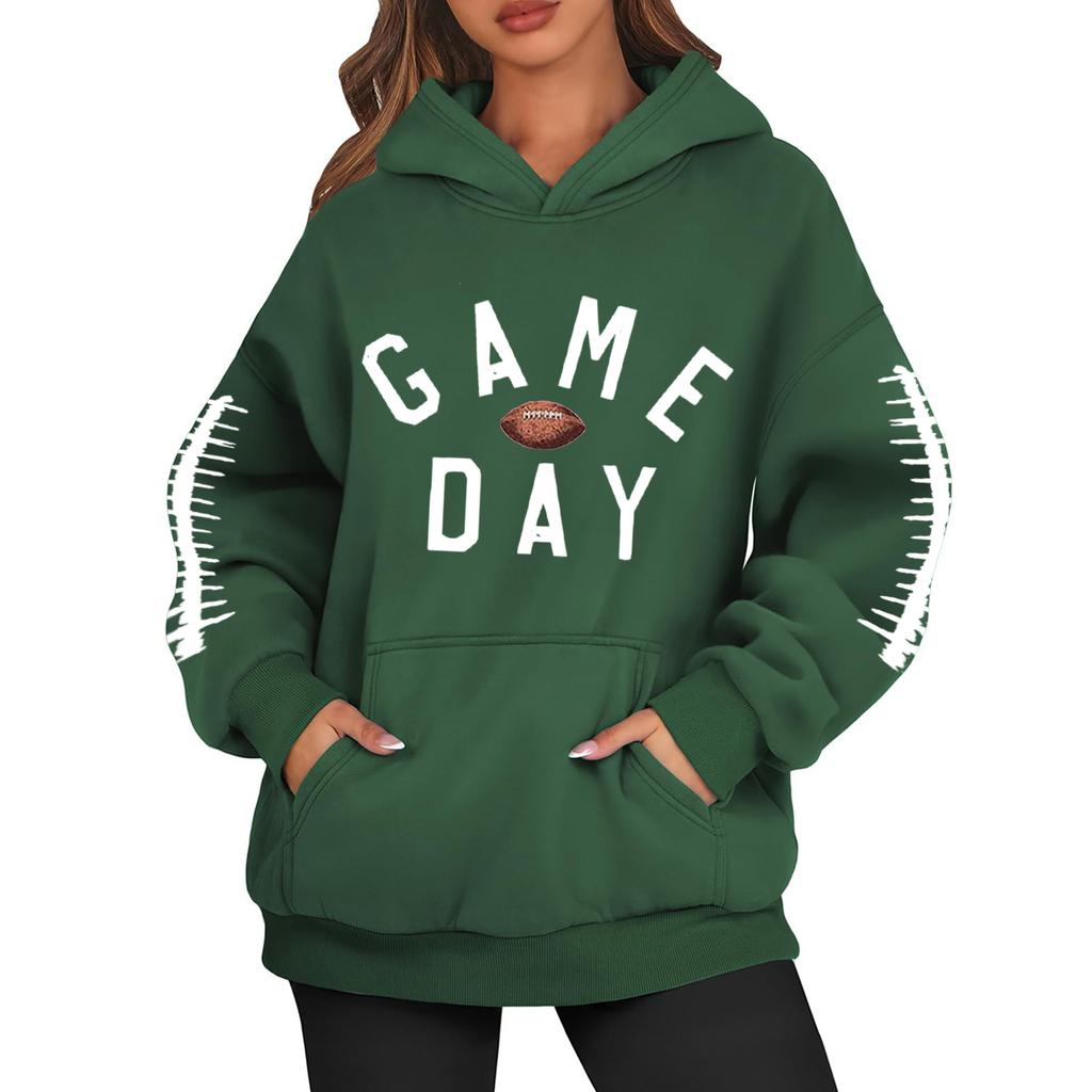 Womens Hoodies Oversized Sweatshirts Long Sleeve Casual Pullover Hooded Sweatshirt Tops