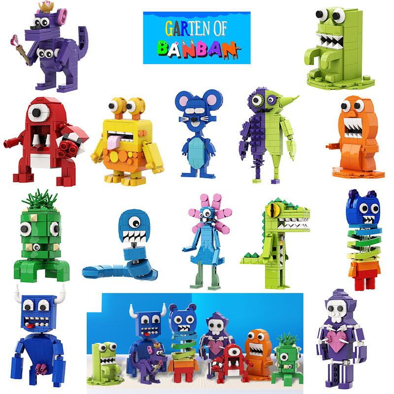 Garten Banban Of Assembled Building Blocks Kids Puzzle Toys Collection Display