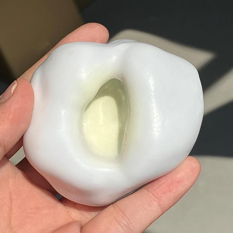 Slow Rising Squishy Stress Relief Soap Balls Dessert Bread Butter Squishies Slow Rebound Squeeze Toy Gift For Adhd Party Favors